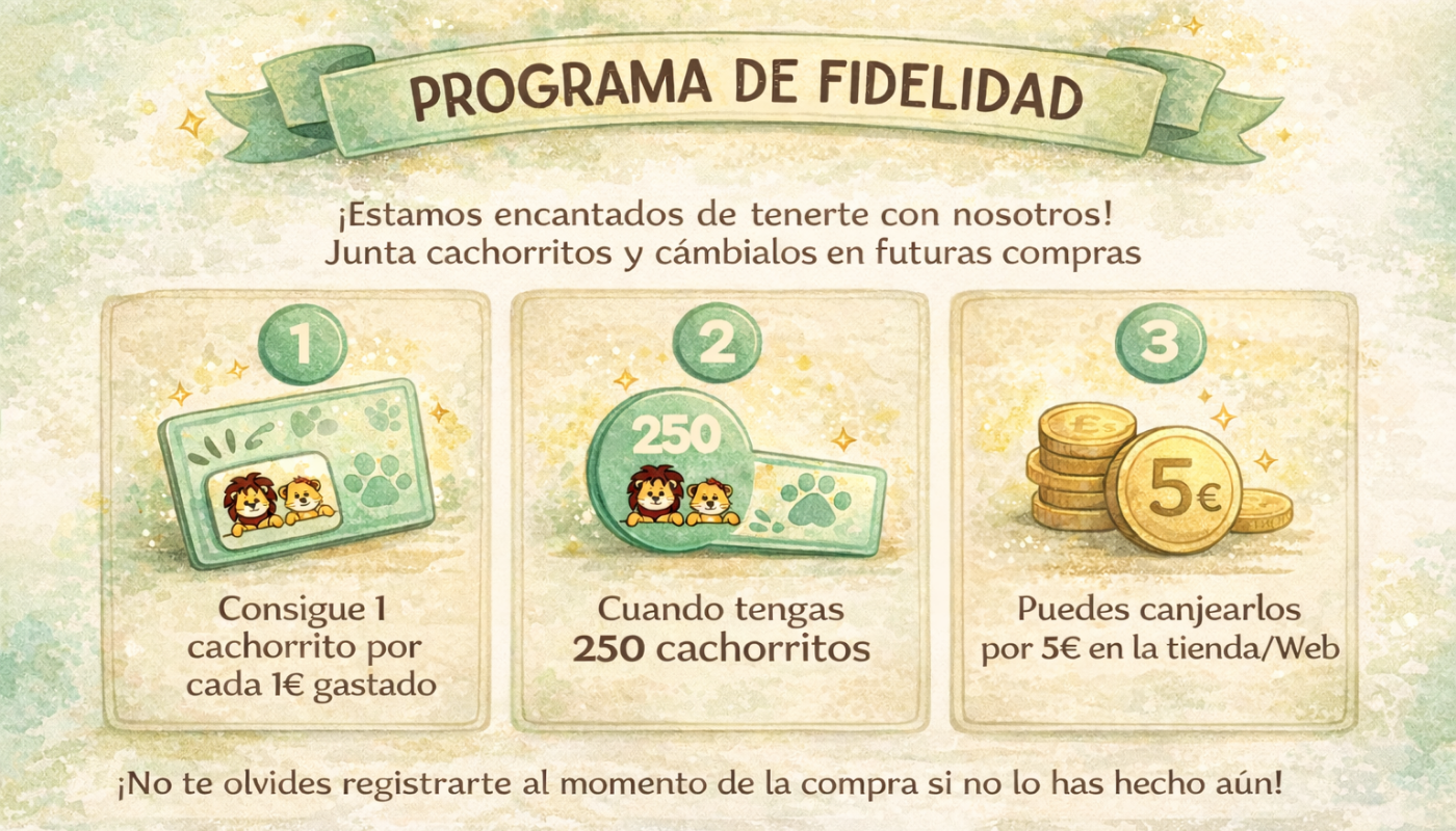 Programa de fidelidad Dos Cachorritos
