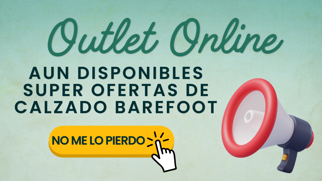 Outlet calzado barefoot